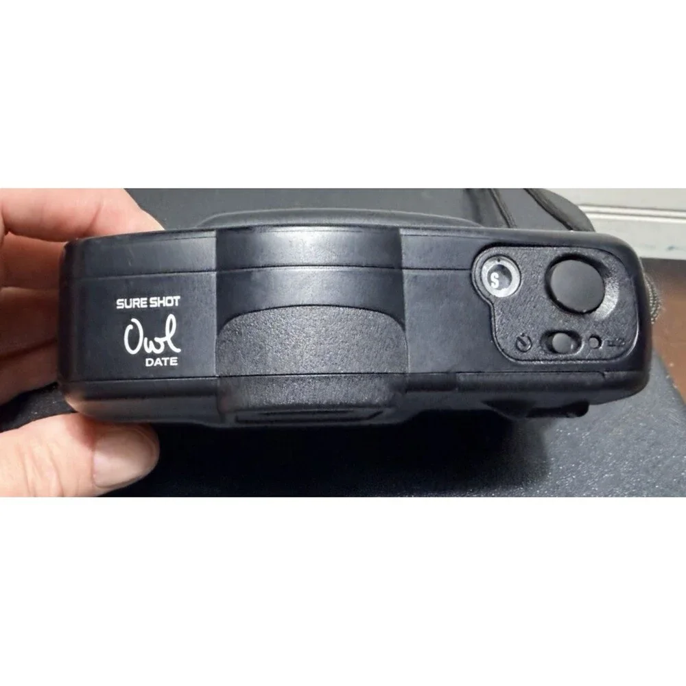 Canon Sure Shot Owl Date AF 35mm Point & Shoot Film Camera w/manual